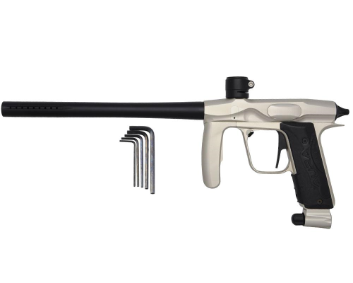 2011 Mokal Aura Paintball Gun - Dust Stainless/Dust Black