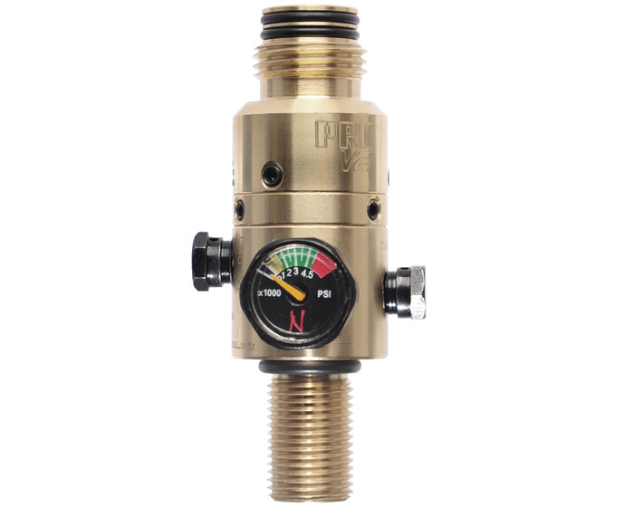 Ninja Limited Edition All Brass Pro V2 Tank Regulator - 4500 PSI