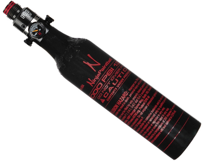 13/3000 Flat Bottom Compressed Air Tank with Pro V2 Regulator - Ninja