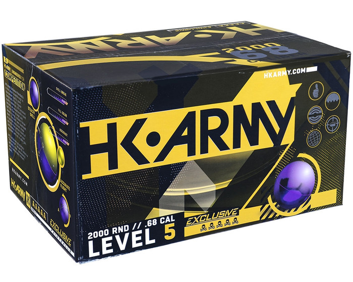 HK Army .68 Caliber Paintballs - Exclusive - Orange Fill - 100 Rounds