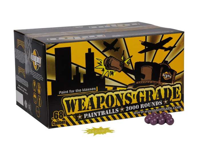 WPN Weapons Grade Paintballs ( .68 Caliber )- 100 Count - Orange Fill