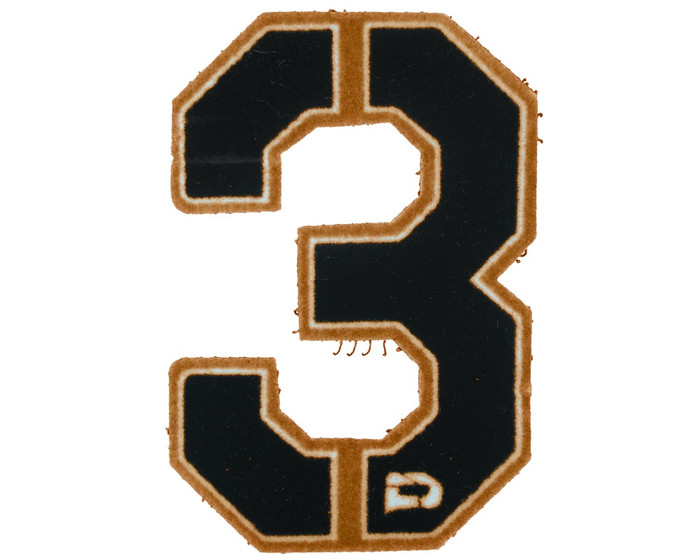 Push Division Velcro Patch - Number 3 - Tan