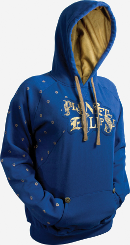 Planet Eclipse 2011 Girls Cherry Hooded Sweatshirt - Blue