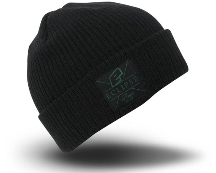 Planet Eclipse 2016 Flux Rollup Beanie - Black/Green