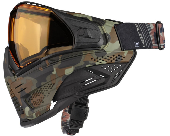 Push Unite Paintball Mask - Flecktarn w/ HD Lens