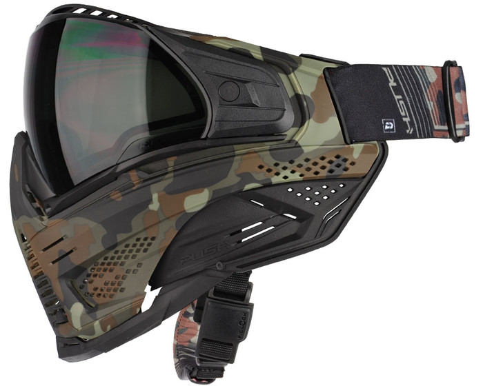 Push Unite Paintball Mask - Flecktarn w/ Smoke Lens
