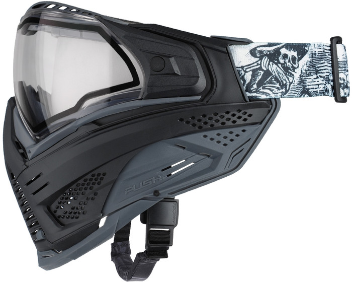 Push Unite XL Paintball Mask - The Collector w/ Clear Lens