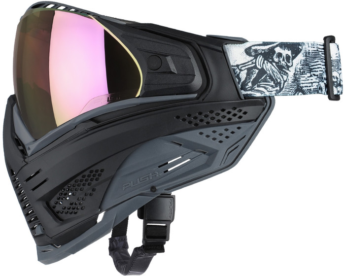 Push Unite XL Paintball Mask - The Collector w/ Rose Gold Lens