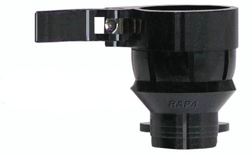 RAP4 Spyder Clamping Feed Neck - Tabs - Black