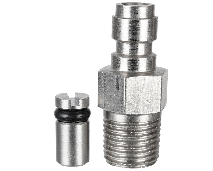 Valken Mini Fill Nipple - Stainless Steel