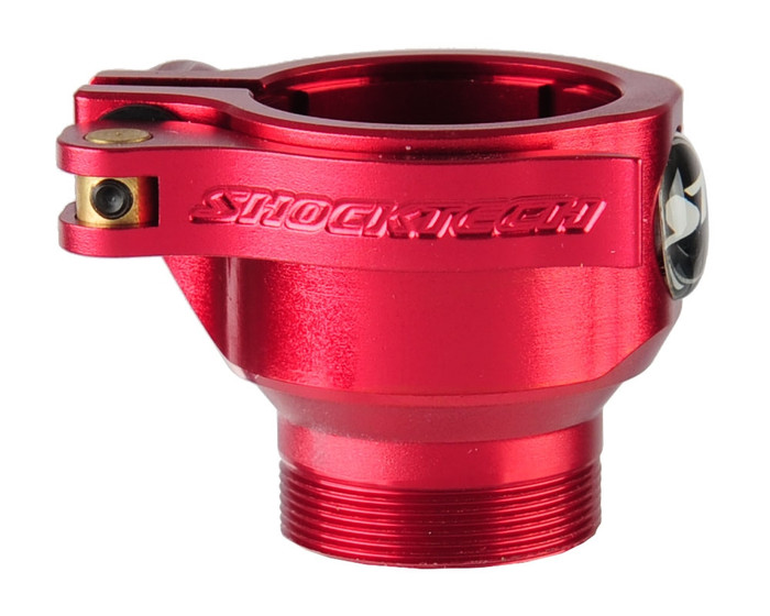 Shocktech Dye/Proto Clamping Feed Neck - Dust Red