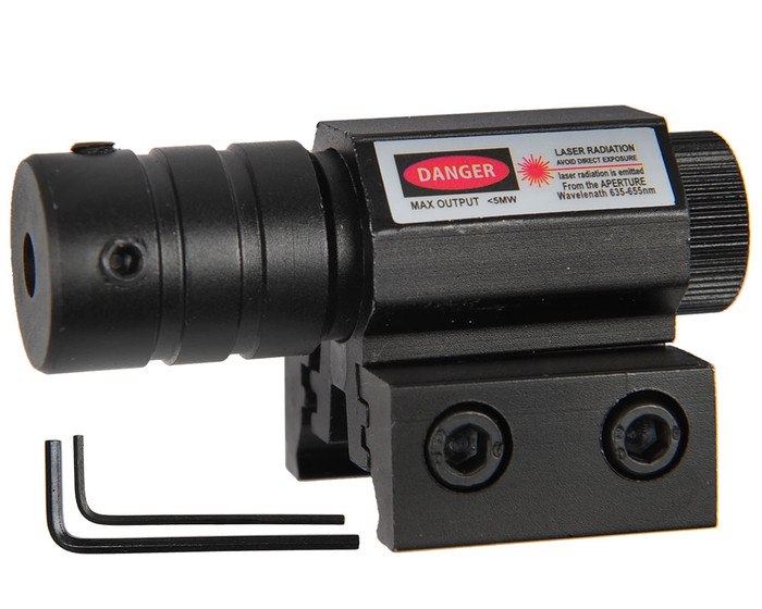 Warrior Paintball Tactical Rail Mounted Laser - Red
