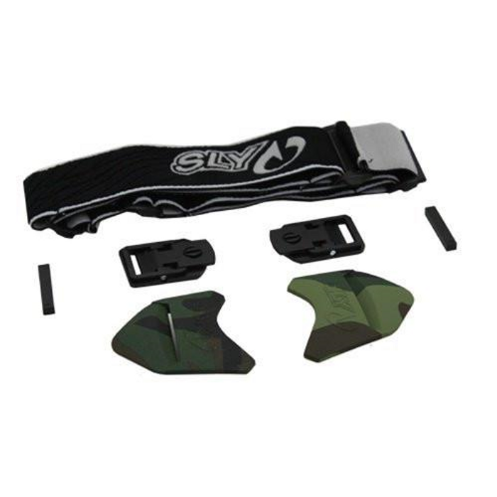 Sly Profit Replacement Goggle Straps - Woodland Camo