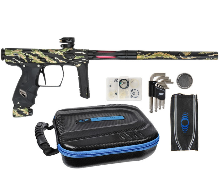 AMP Electronic SP Shocker Paintball Gun - Tiger Stripe Camo