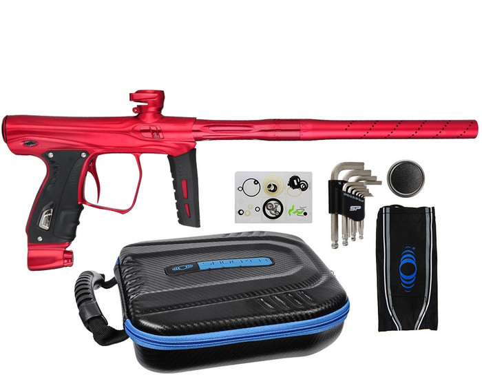 XLS SP Shocker Paintball Gun - Red w/ Red Accents