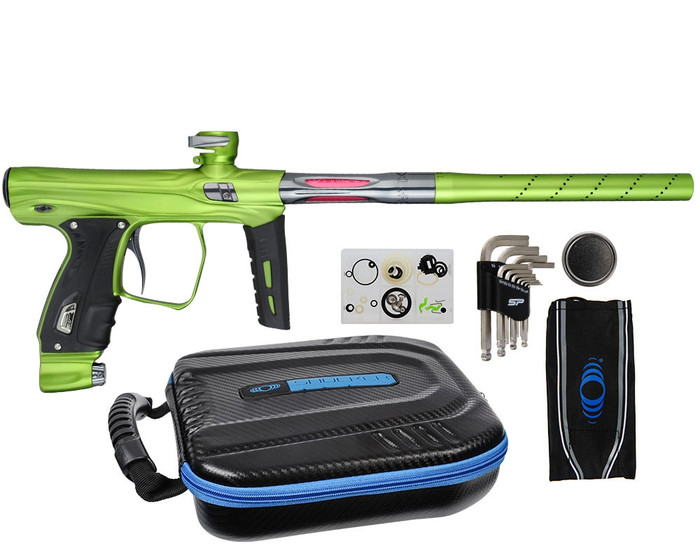 XLS SP Shocker Paintball Gun - Slime w/ Pewter Accents