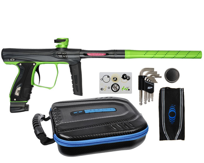 SP Shocker XLS Paintball Gun - Black/Slime/Black