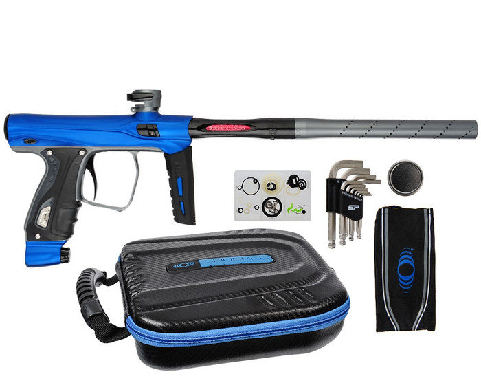 SP Shocker XLS Paintball Gun - Blue/Pewter/Black