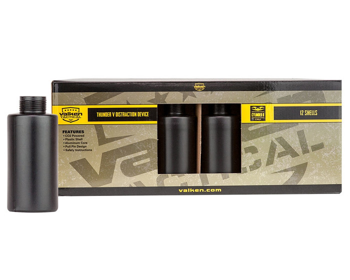 Valken Thunder V Sound Grenade Shell - Cylinder B (12 Pack)