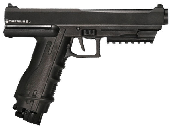Tiberius Arms 8.1 Paintball Pistol - Black/Black