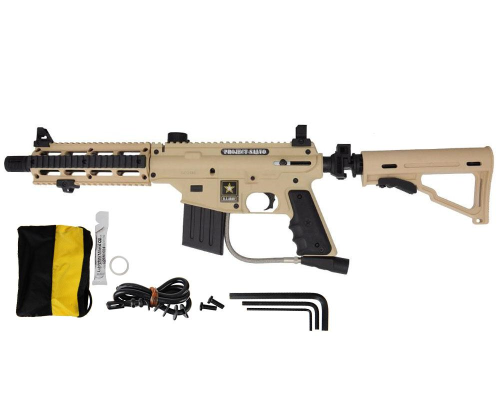 Tippmann US Army Project Salvo Paintball Marker - Tan