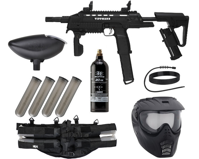 Tippmann Tactical Compact Rifle (TCR) Epic Paintball Gun Kit