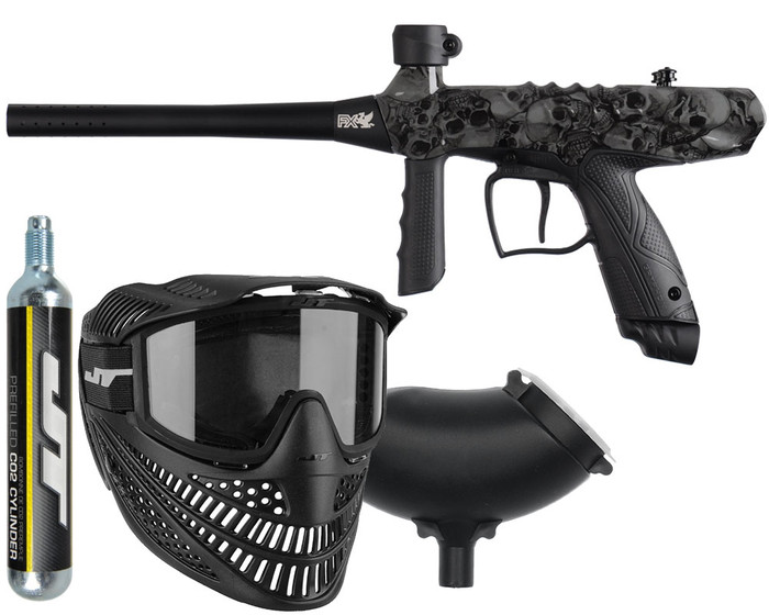 Tippmann Gryphon FX Marker Power Pack w/ 90g Disposable Co2 Tank - Skull