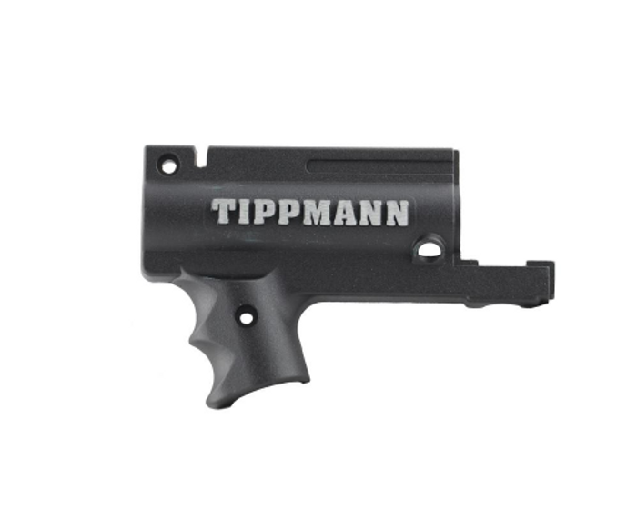 Tippmann 98 Platinum Series Black Nickel AC Receiver - Left Front (TA02073)