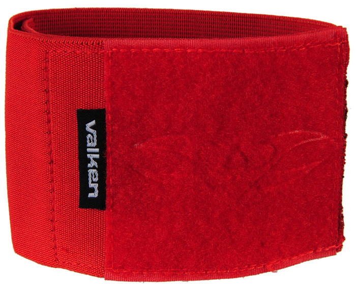 Valken 3 Inch Velcro Arm Band - Red