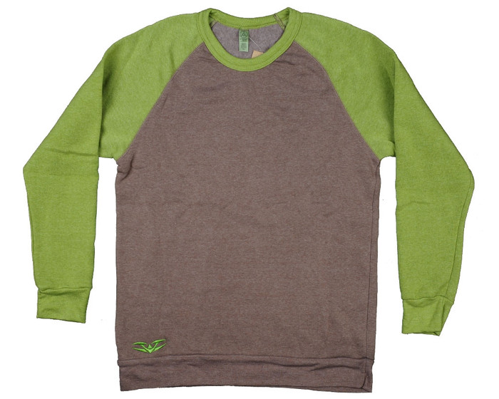 Valken Crew Neck Pull Over Sweatshirt - Eco - Brown/Avocado