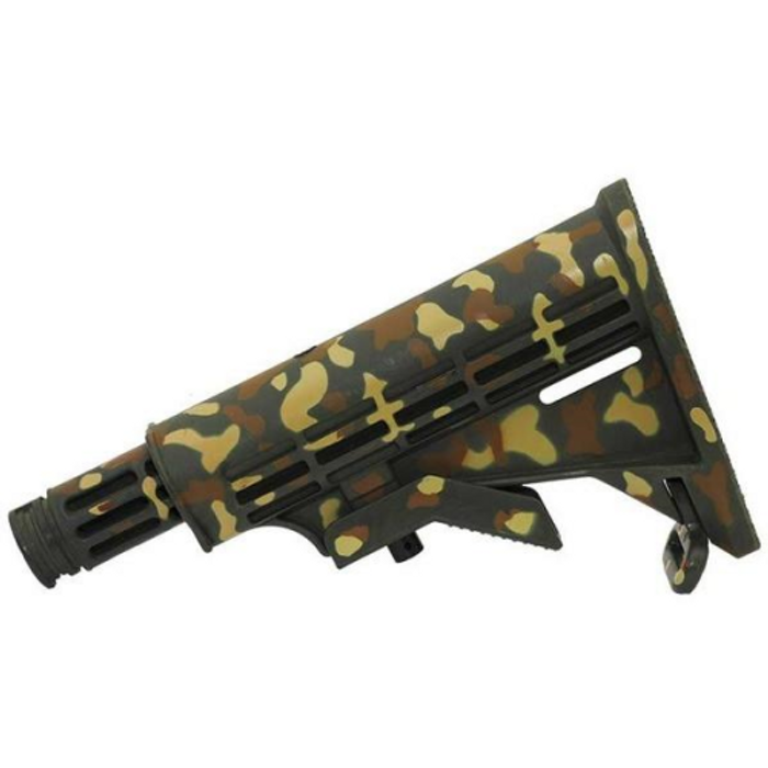 Valken SW-1 Adjustable Car Stock - Tan/Brown Camo