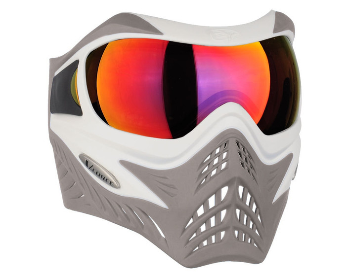 V-Force Grill Mask - SE White/Taupe w/ Metamorph HDR Lens