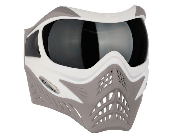 V-Force Grill Mask - SE White/Taupe w/ Ninja Black Lens