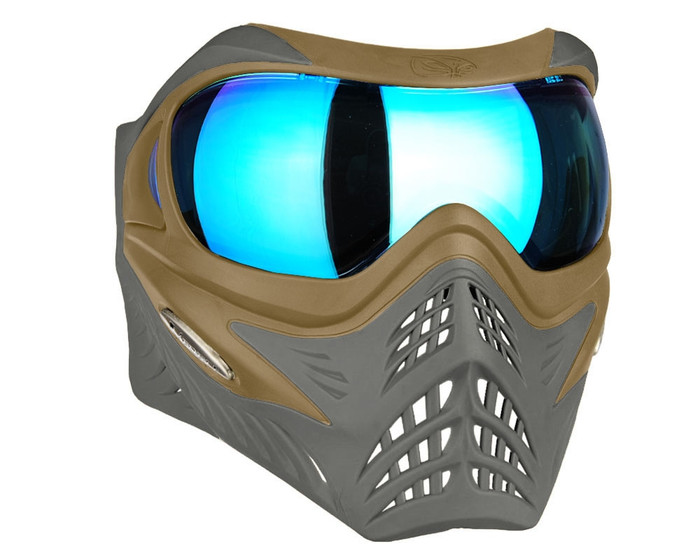 Extreme Rage X-Ray Paintball Mask PMI 11B w/ Visor Protective Goggles Blue  Adult