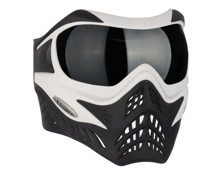 V-Force Grill Mask - White/Black w/ Ninja Black Lens