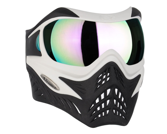 V-Force Grill Mask - White/Black w/ Phantom HDR Lens