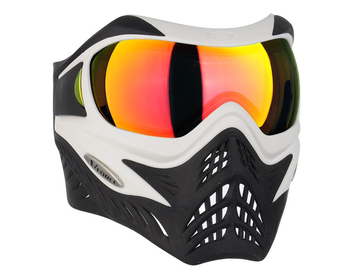 V-Force Grill Mask - White/Black w/ Supernova HDR Lens