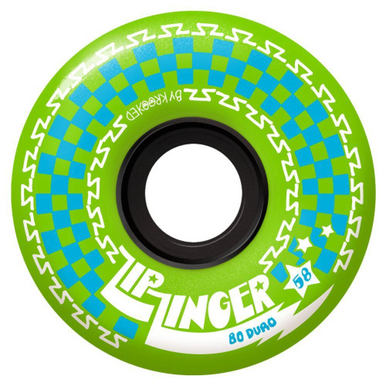 Krooked Zip Zinger 80HD - Green - 58mm 80a - Skateboard Wheels