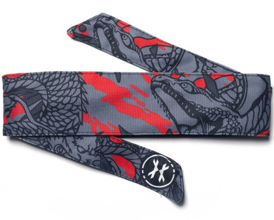 HK Army Padded Head Band - Ryu Red
