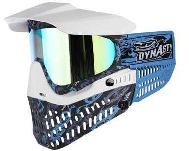 JT Spectra Dynasty LE Proflex Masque de paintball avec verres thermiques transparents Blanc