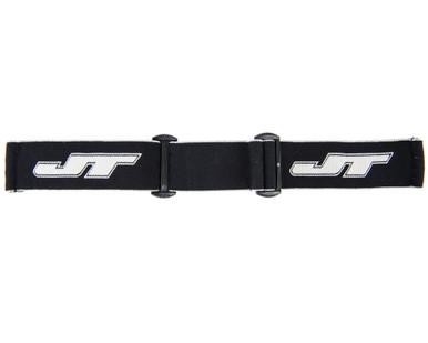 JT USA PROFLEX Replacement Goggle Straps - WHITE TECHNO, Stocktrims