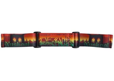 Bandeau Paintball Angel Bunkerking Rasta – Neuf Oldstock – Rembourré – Vintage