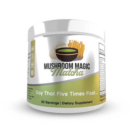 Mushroom Magic Matcha Powder Blend | Functional Mushroom Drink | Energy, Cognition, and Immune Support Mushroom Magic Matcha Powder Blend | Functional Mushroom Drink | Energy, Cognition, and Immune Support