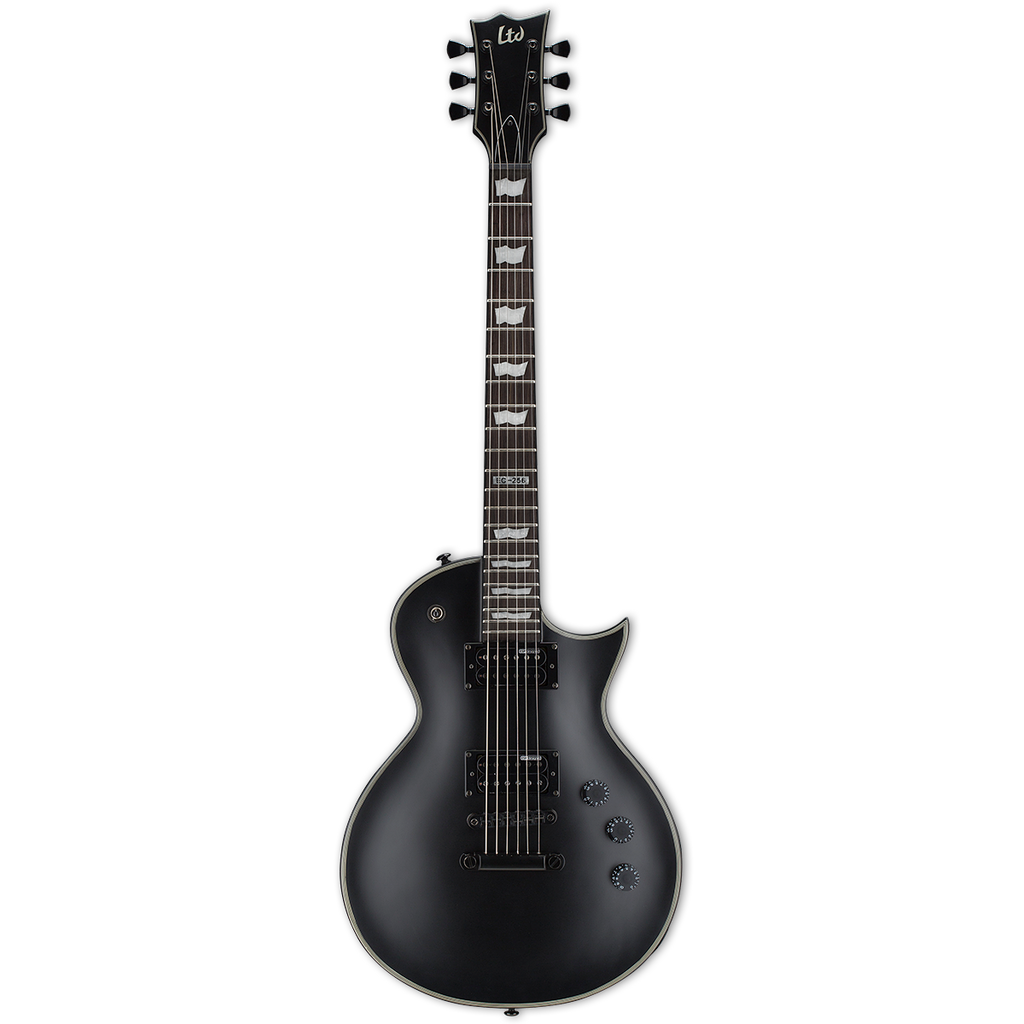 ESP LTD EC256 6 String Guitar -  Black Satin