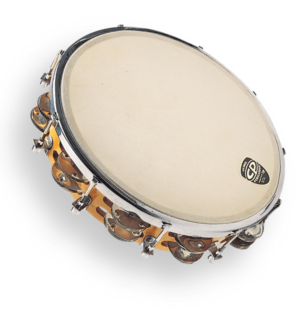 CP BY LP® 10" TAMBOURINE TUNABLE WOOD DOUBLE