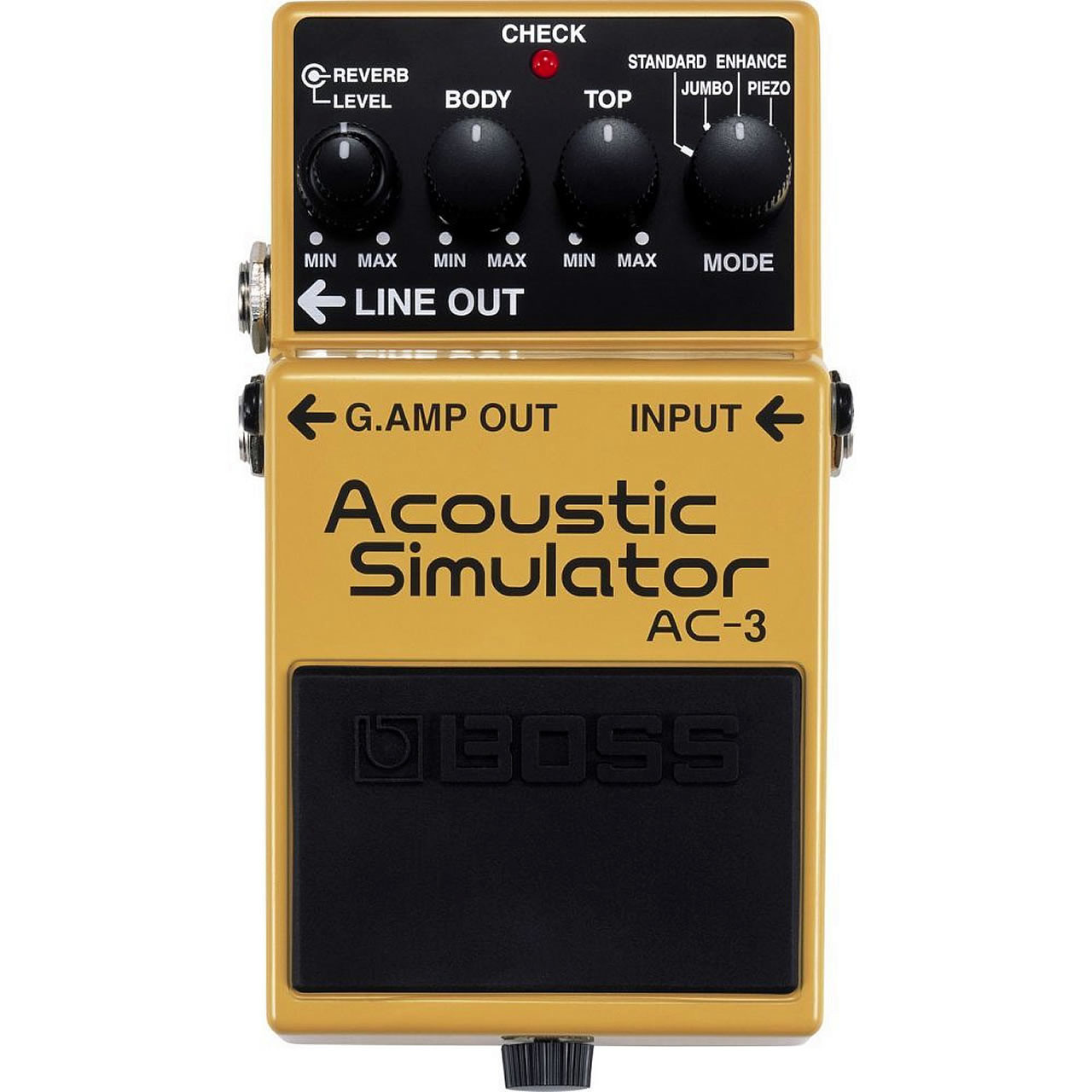 BOSS アコースティックシミュレーター AC-3 BOSS AC3 Acoustic Guitar Simulator Pedal - Big Dudes Music City