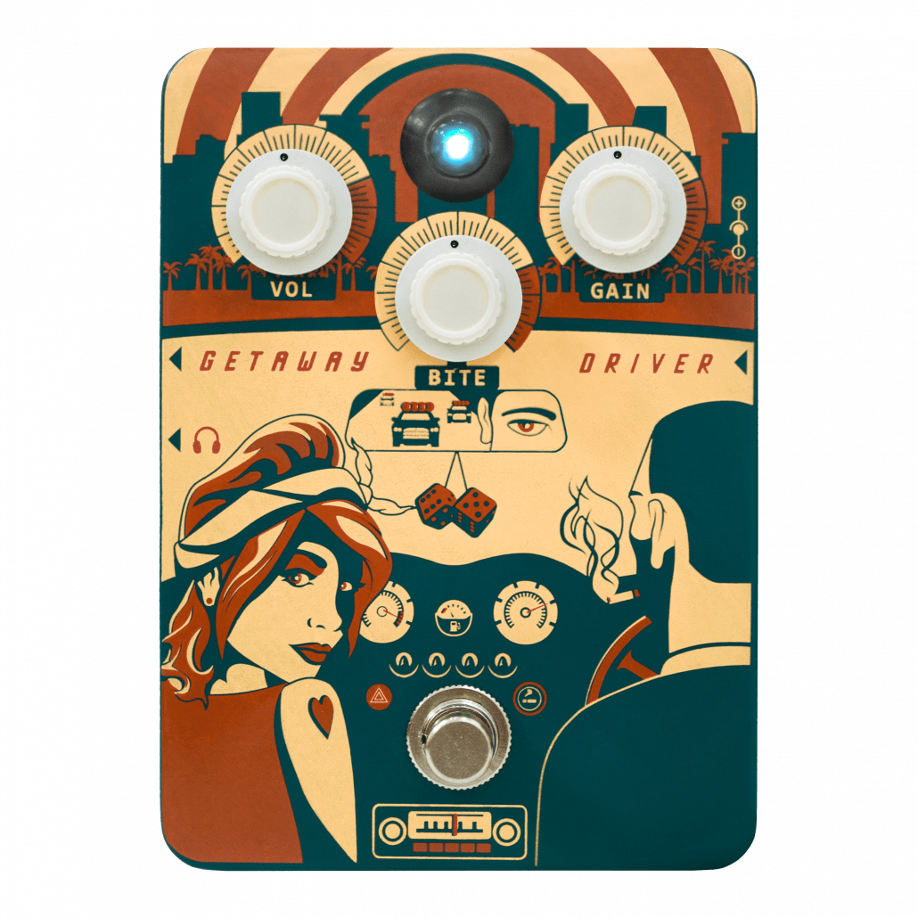 Getaway Driver- Overdrive Pedal - Big Dude's Music City