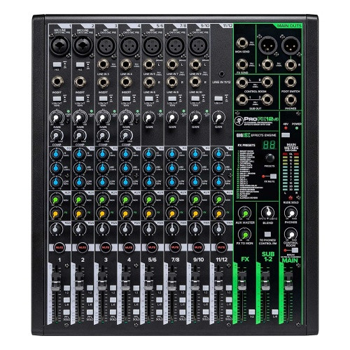 フ*ィ様 Mackie ProFX12 v3 12チャンネルミキサー Mackie Profx12V3 12-Channel Mixer with USB - Big Dude's Music City