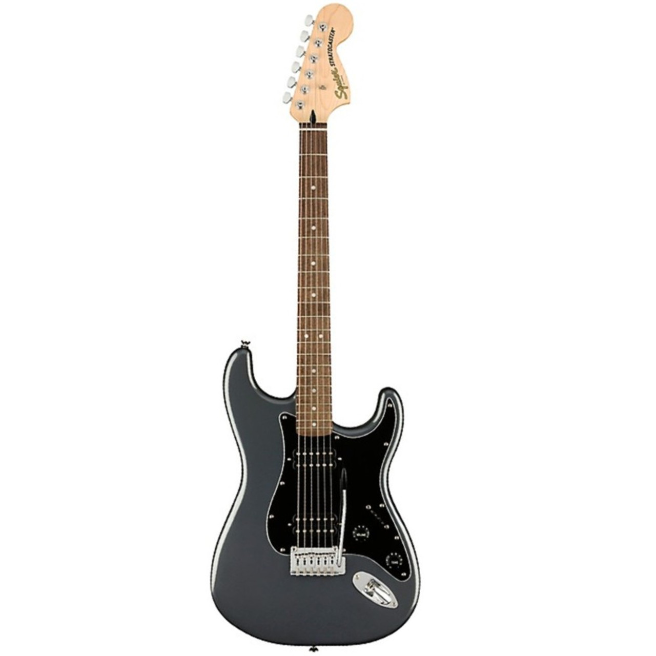 Squier Affinity Stratocaster HH Charcoal Frost Metallic - Big