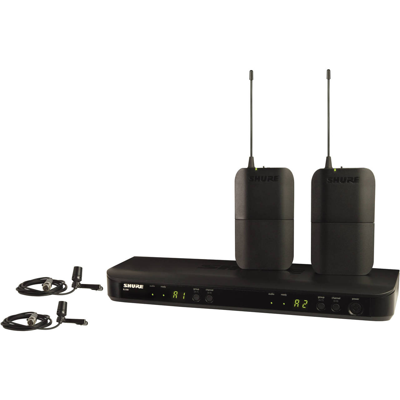 Shure BLX1288CVL Dual Lavalier Wireless System - Big Dudes Music City